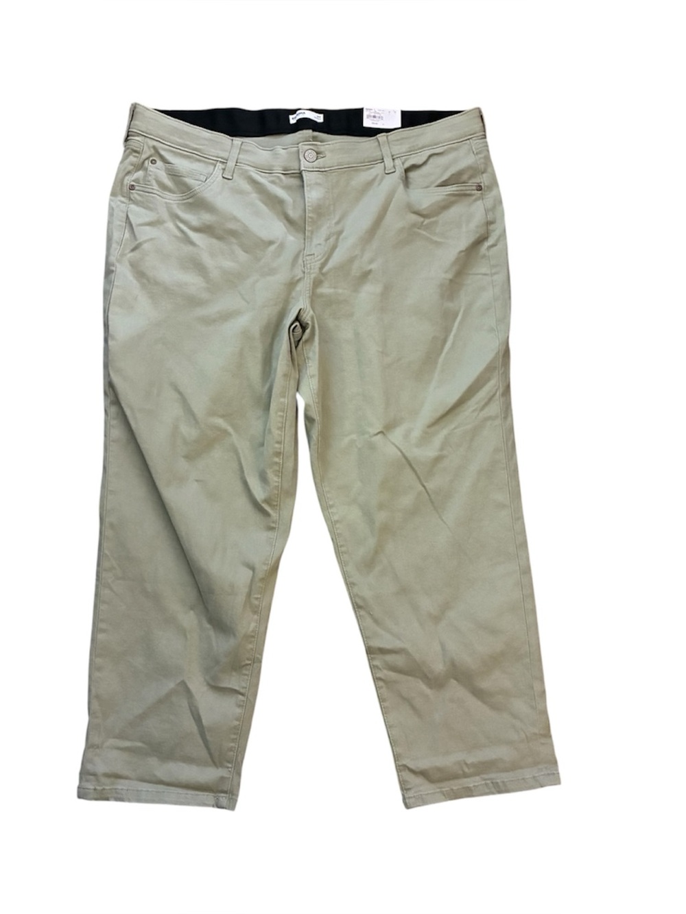Sonoma Goods for Life Girlfriend Jeans Stretch 5-Pocket Akiva Green 18W